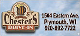 Chester's Drive-In Sponsorship Banner